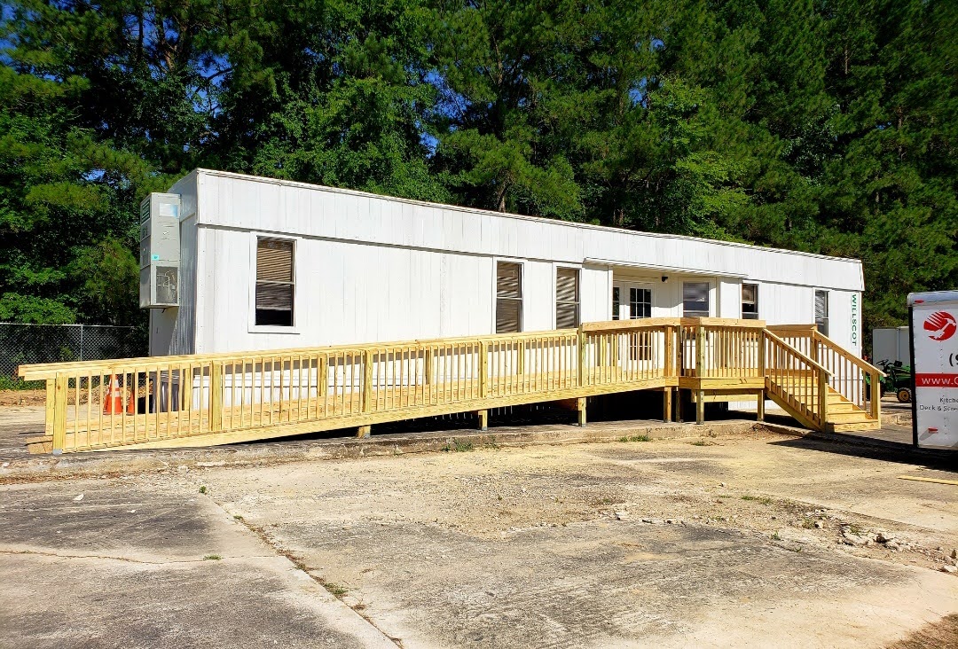 Commercial Building 97 Ramp in Raleigh, NC.