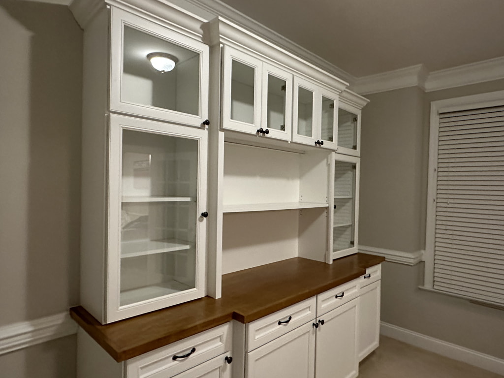 St. Pauls Sq. Cabinet in Raleigh, NC.