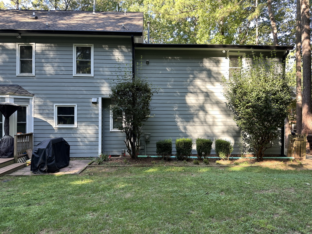Cheltonham Ct. Exterior Wall Removal in Manchester, NC.